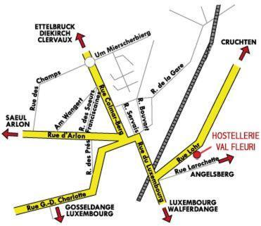 Hostellerie Val Fleuri Mersch Buitenkant foto